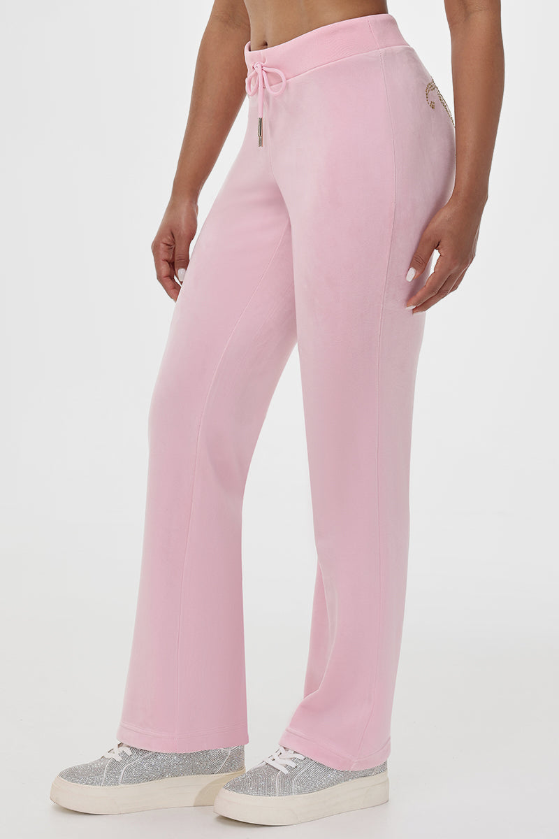 OG Big Bling Velour Track Pants - Juicy Couture