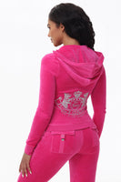 Scottie Cotton Velour Hoodie - Juicy Couture