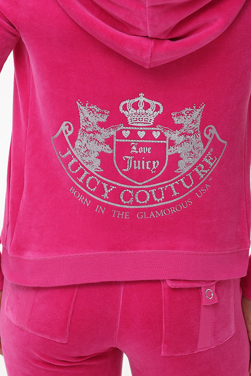 Scottie Cotton Velour Hoodie