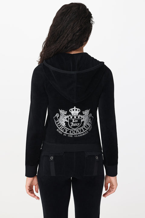 Scottie Cotton Velour Hoodie