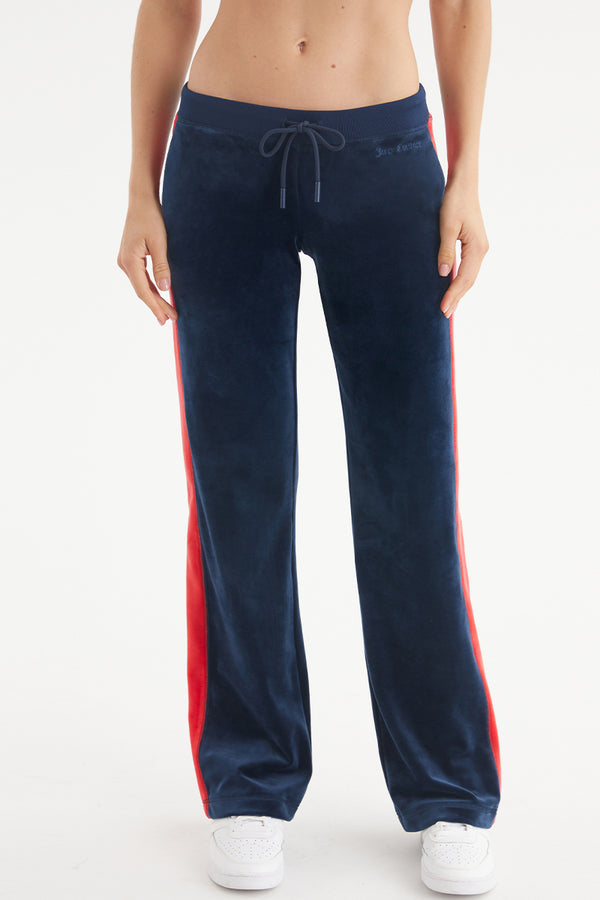 Colorblock Velour Track Pants - Juicy Couture