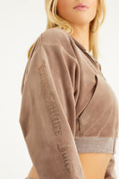 Cropped Jacket with Side Bling - Juicy Couture