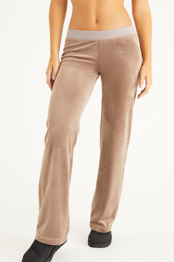 Wide Leg Pants with Side Bling - Juicy Couture