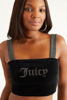 Wide Straps Velour Tank - Juicy Couture