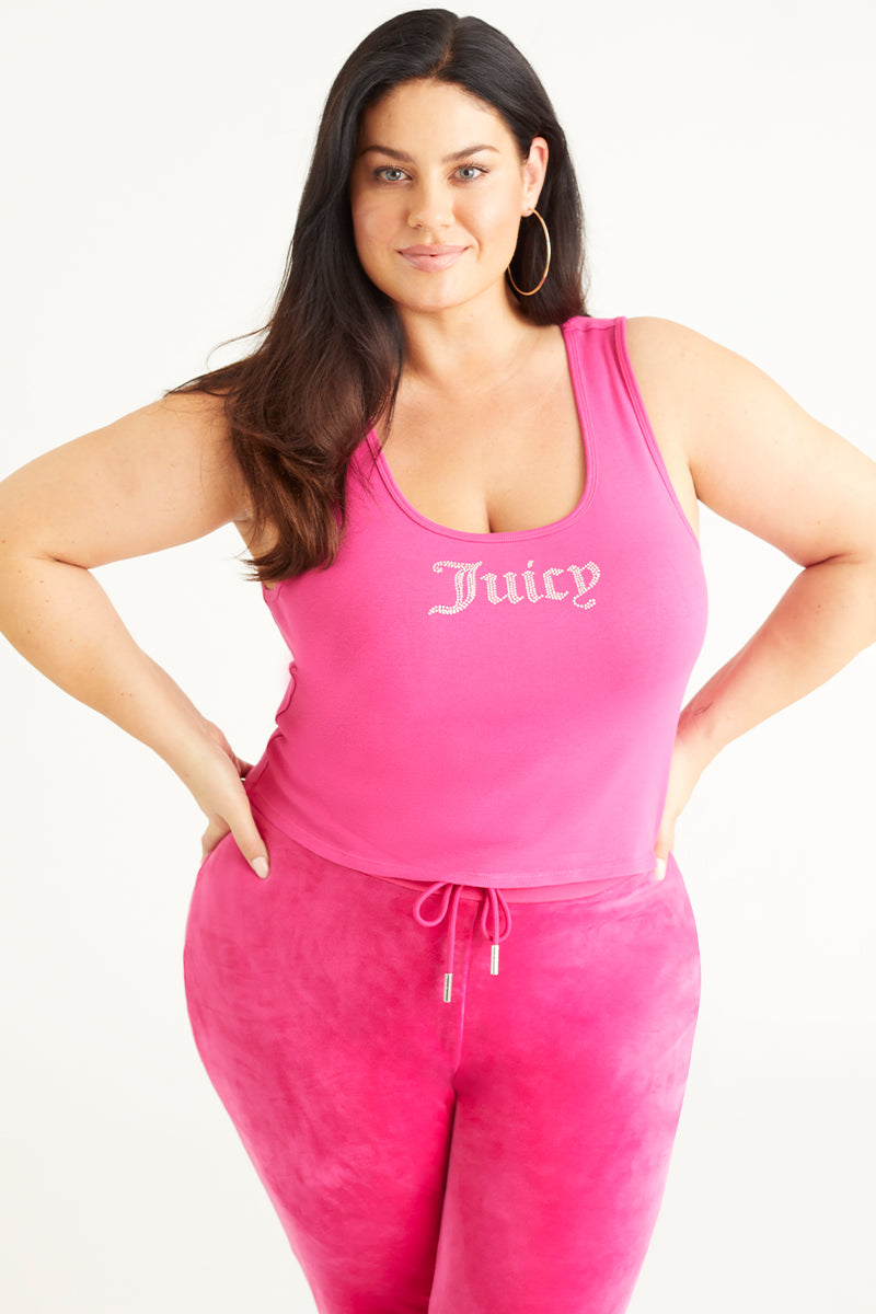 Plus-Size Small Bling Tank Top - Juicy Couture