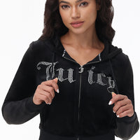 Front Bling Hoodie - Juicy Couture