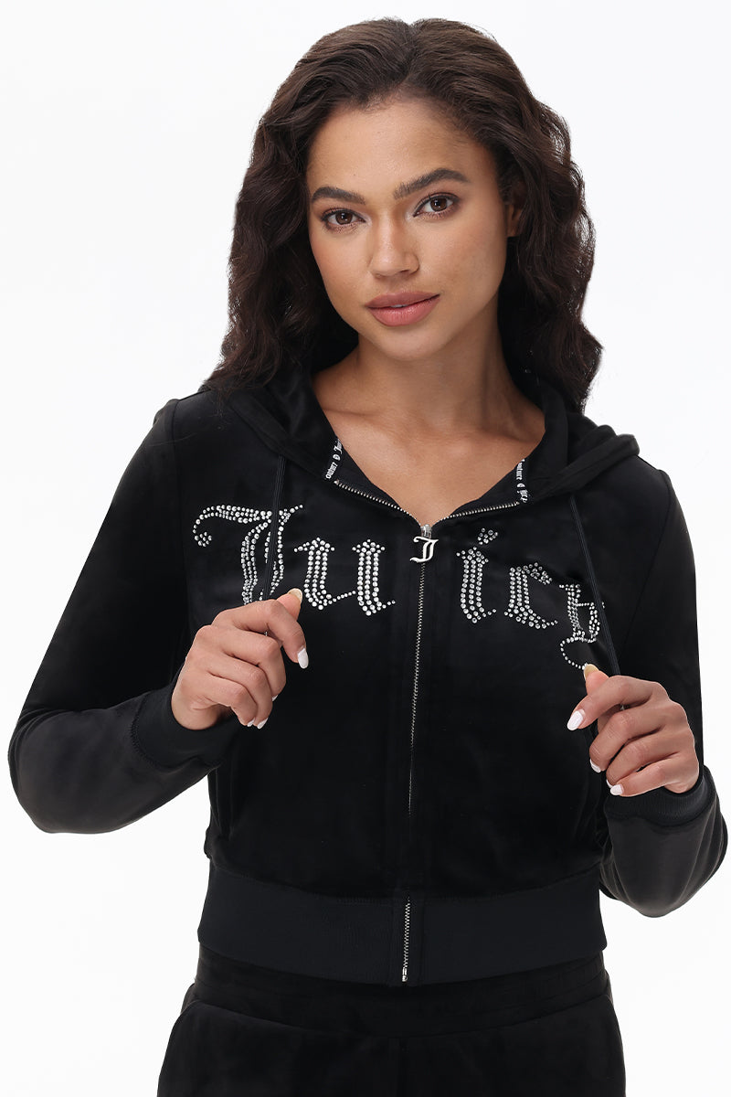 Front Bling Hoodie - Juicy Couture