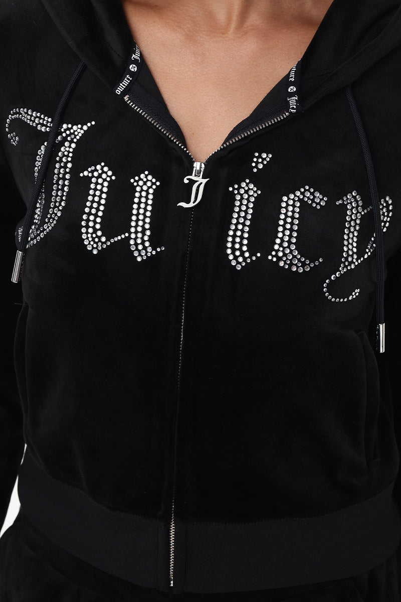 Front Bling Hoodie - Juicy Couture