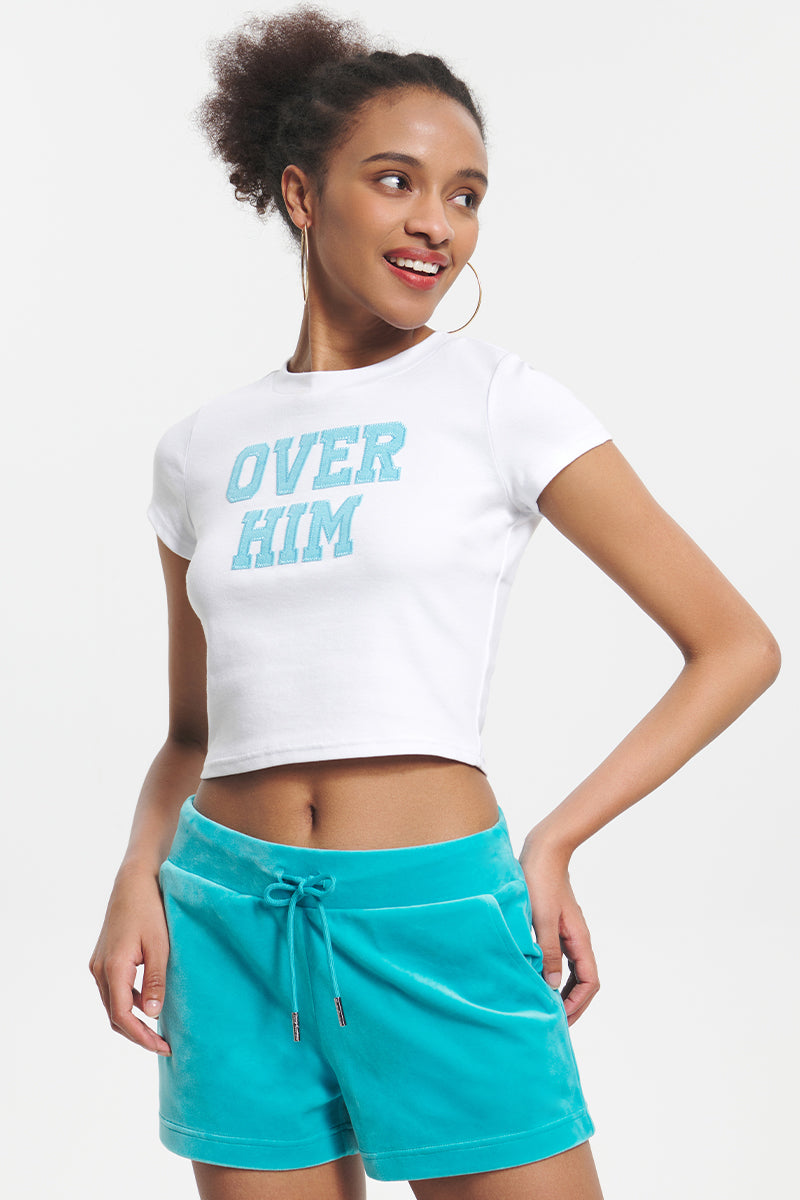 Over Him Baby Tee - Juicy Couture