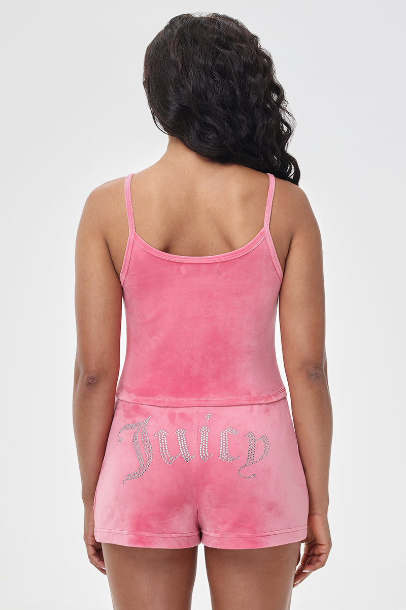 Big Bling Velour Tank Top - Juicy Couture