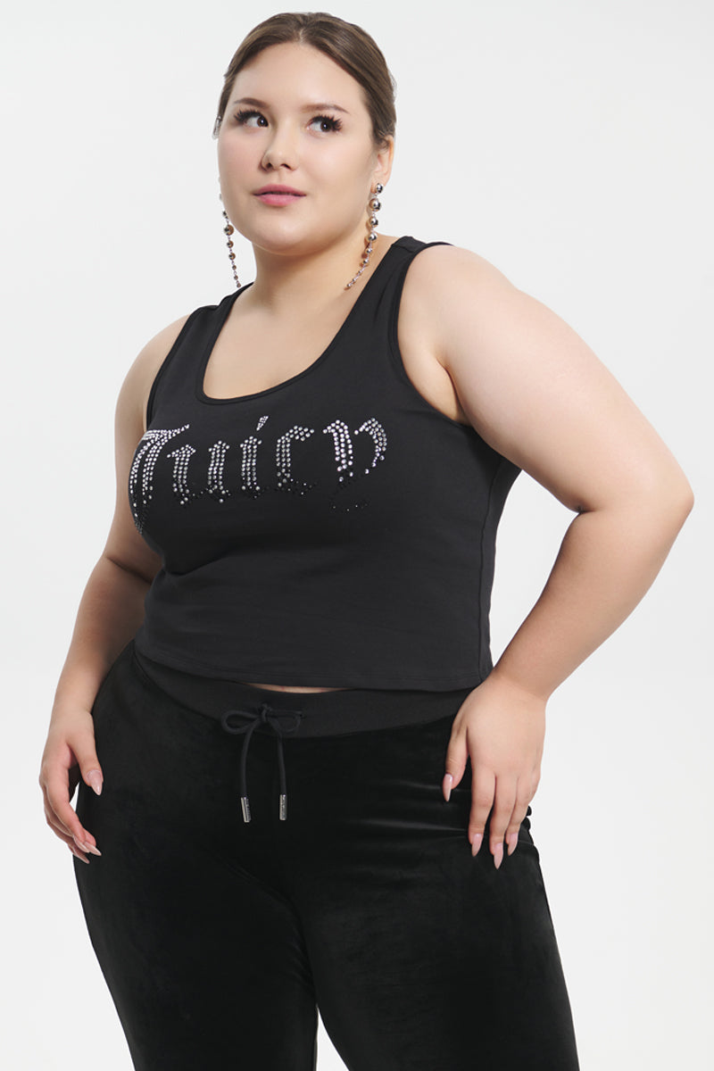 Plus-Size Ombre Bling Tank Top - Juicy Couture