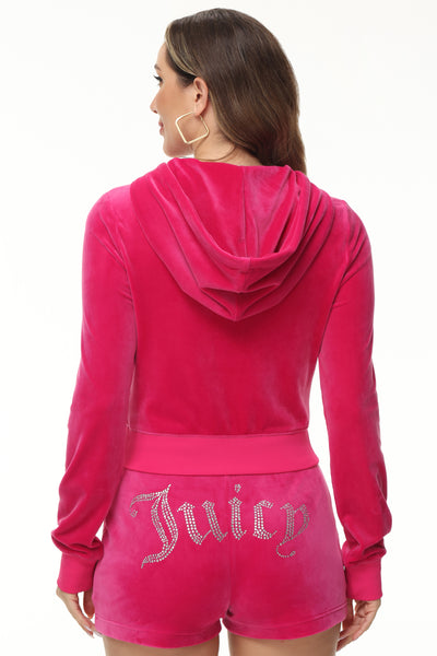 Front Bling Hoodie - Juicy Couture