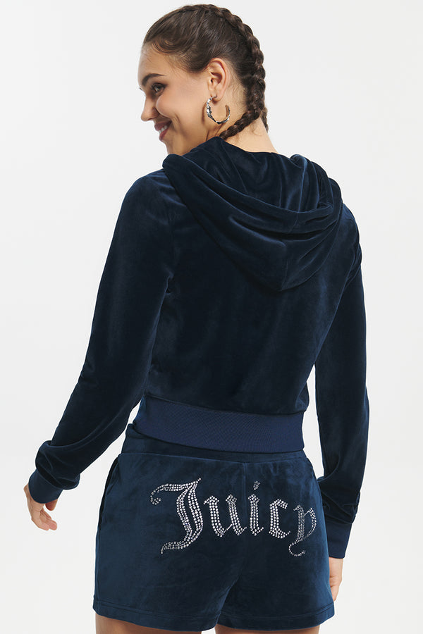 Front Bling Hoodie - Juicy Couture