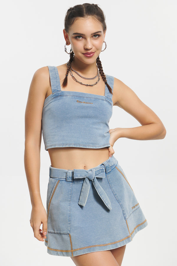 Faux Denim Tank Top - Juicy Couture