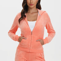 Classic Cotton Velour Hoodie - Juicy Couture