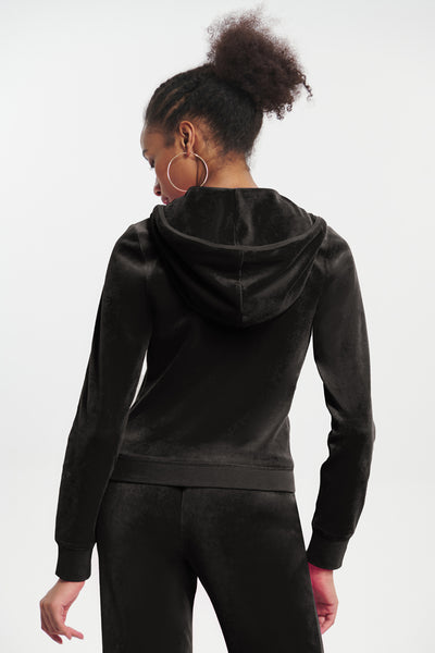 Classic Cotton Velour Hoodie - Juicy Couture