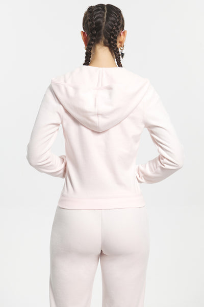 Classic Cotton Velour Hoodie - Juicy Couture