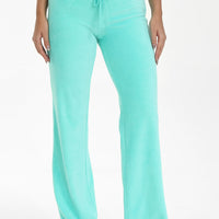 Classic Cotton Velour Track Pants - Juicy Couture