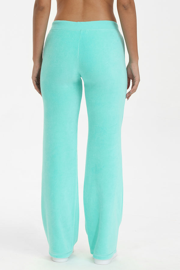 Classic Cotton Velour Track Pants - Juicy Couture