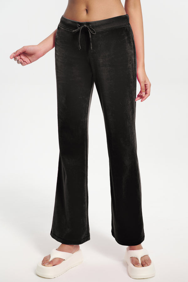 Classic Cotton Velour Track Pants - Juicy Couture