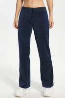 Classic Cotton Velour Track Pants - Juicy Couture