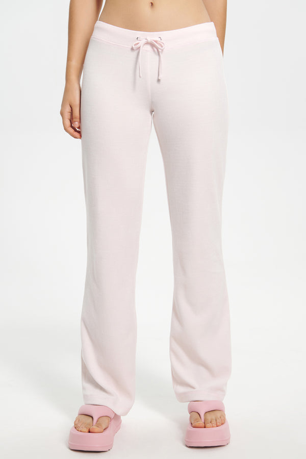 Classic Cotton Velour Track Pants - Juicy Couture