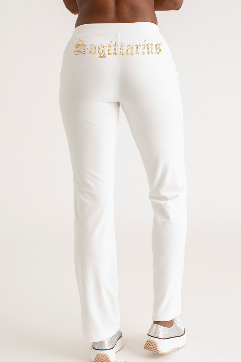 Sagittarius Big Bling Velour Track Pants | Juicy Couture