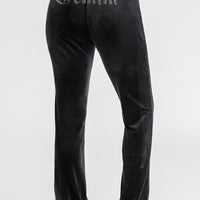Gemini Big Bling Velour Track Pants