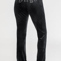 Virgo Big Bling Velour Track Pants