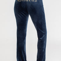 Taurus Big Bling Velour Track Pants