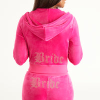 Bride Big Bling Velour Hoodie - Juicy Couture