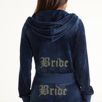 Bride Big Bling Velour Hoodie - Juicy Couture