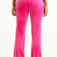 Bestie Big Bling Velour Track Pants - Juicy Couture