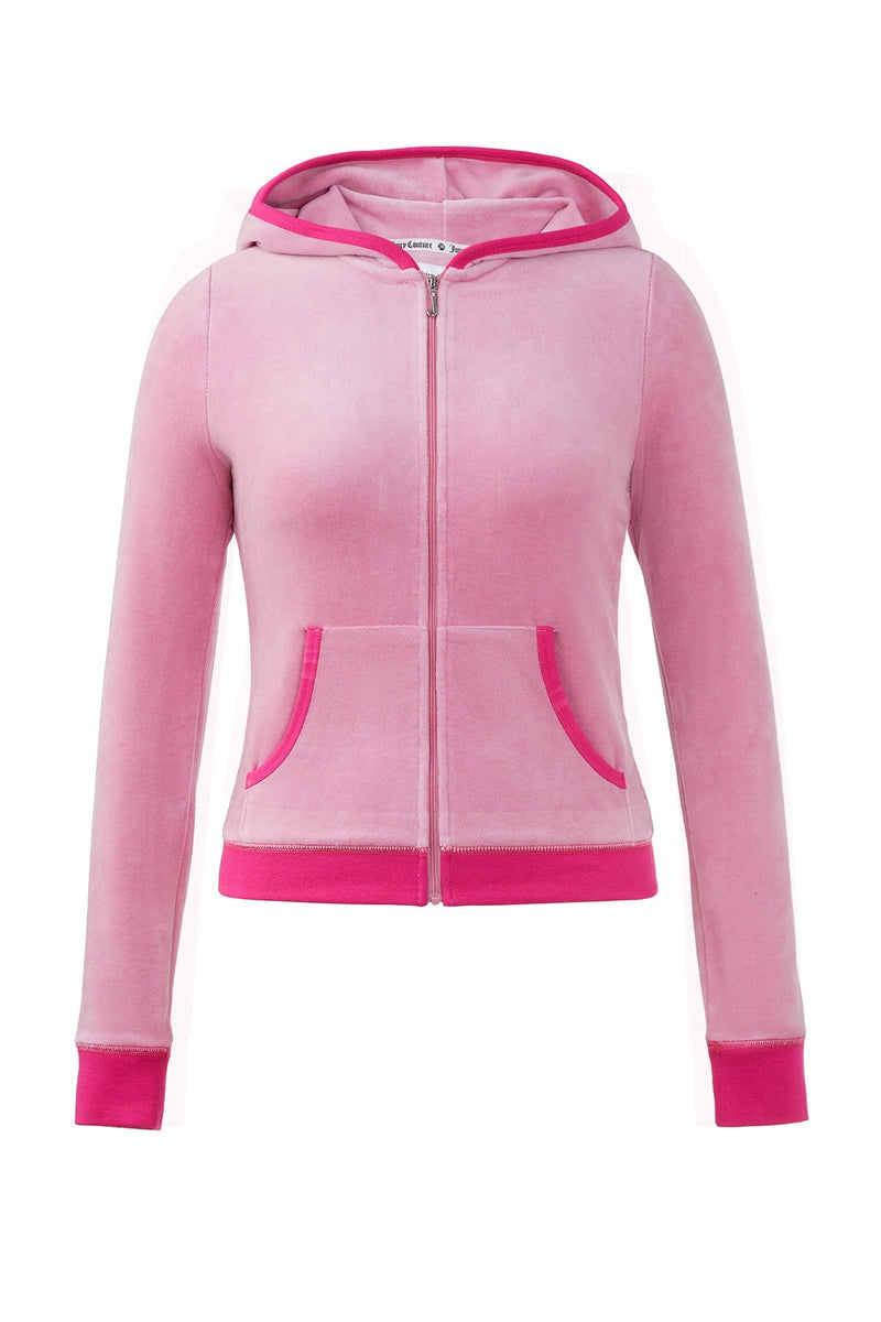 Sweetheart Cotton Velour Hoodie