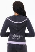 Sweetheart Cotton Velour Hoodie - Juicy Couture