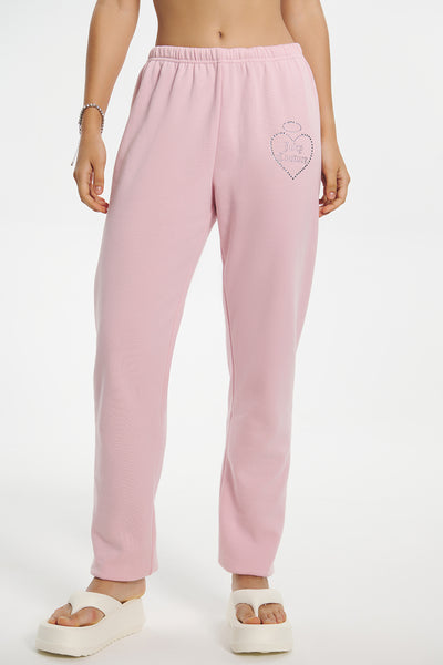 Pink 2024 XS bling tee & sweatpants