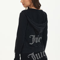 Big Bling Towel Terry Zip Hoodie - Juicy Couture