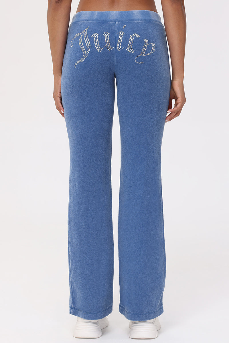 Big Bling Towel Terry Track Pants