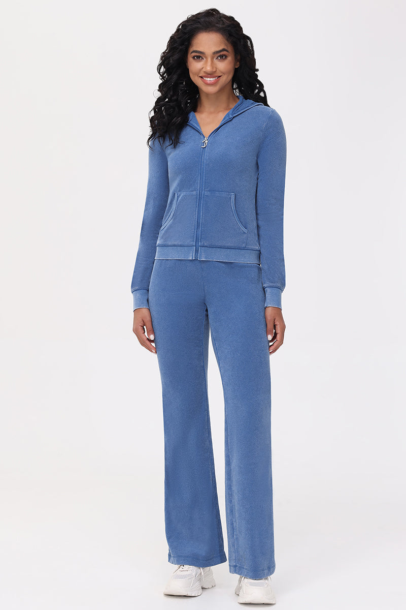 Big Bling Towel Terry Track Pants