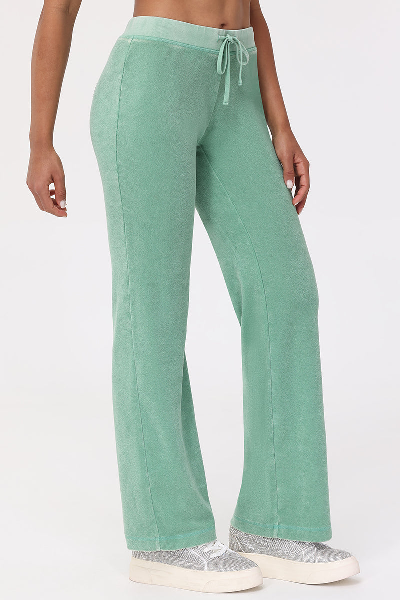 Big Bling Towel Terry Track Pants