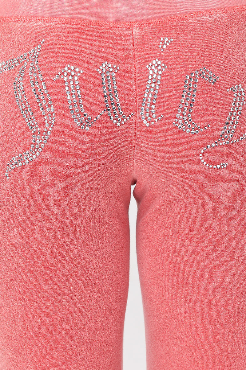 Big Bling Towel Terry Track Pants