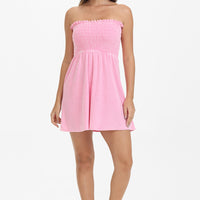 Towel Terry Smocked Dress - Juicy Couture