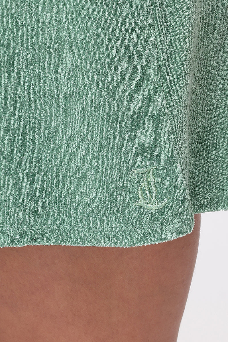 Towel Terry Smocked Dress