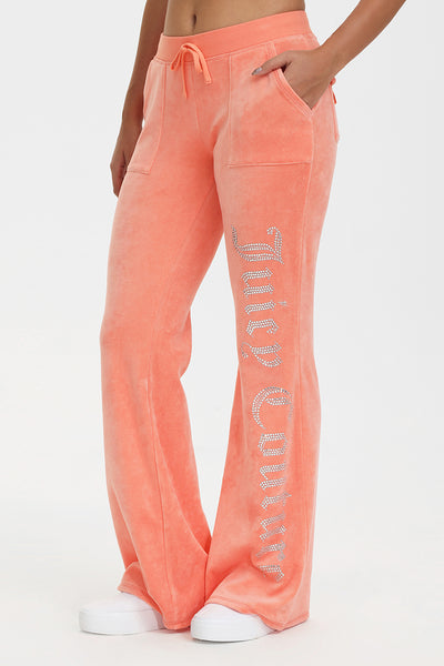 Bling Snap Back Wide Leg Pant - Juicy Couture