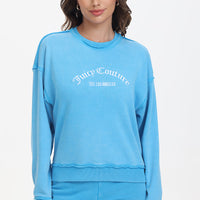 French Terry Embroidered Crewneck - Juicy Couture