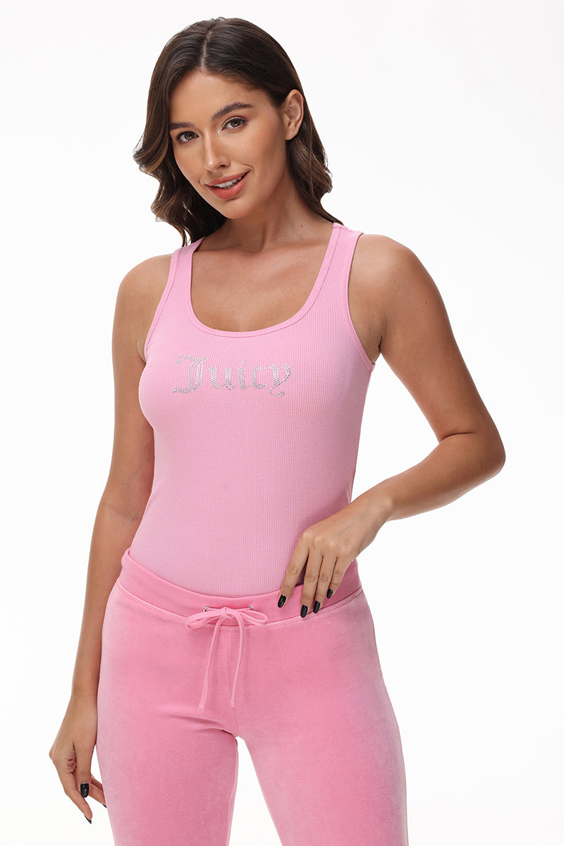 Long Bling Tank Top - Juicy Couture