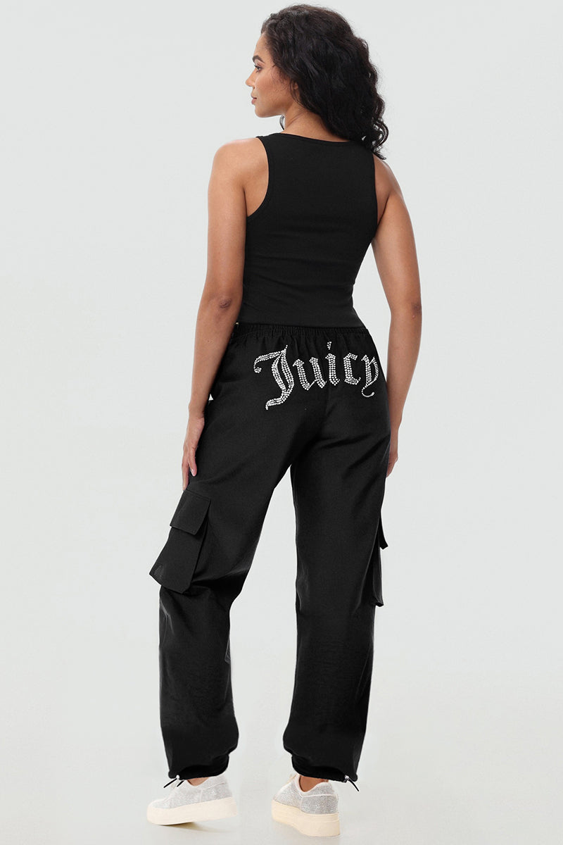 Big Bling Woven Cargo Pants