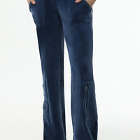 Cargo Snap Pocket Velour Pants - Juicy Couture