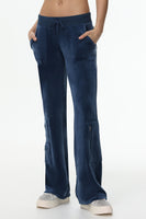 Cargo Snap Pocket Velour Pants - Juicy Couture