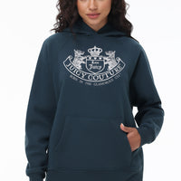 Oversized Fleece Scottie Dog Hoodie - Juicy Couture